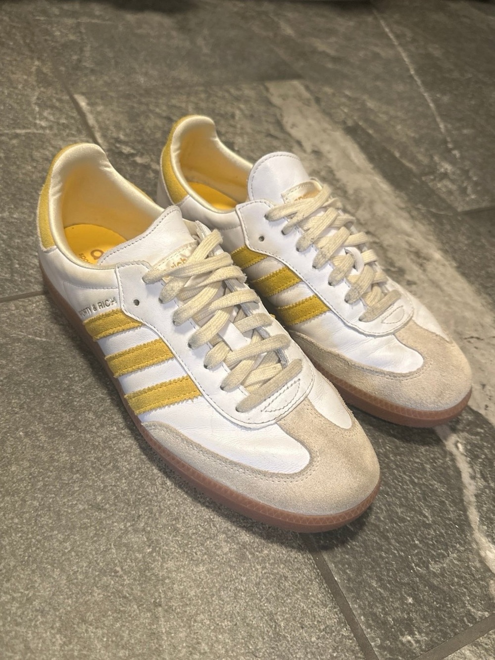 Sporty and Rich Adidas Sambas size 9